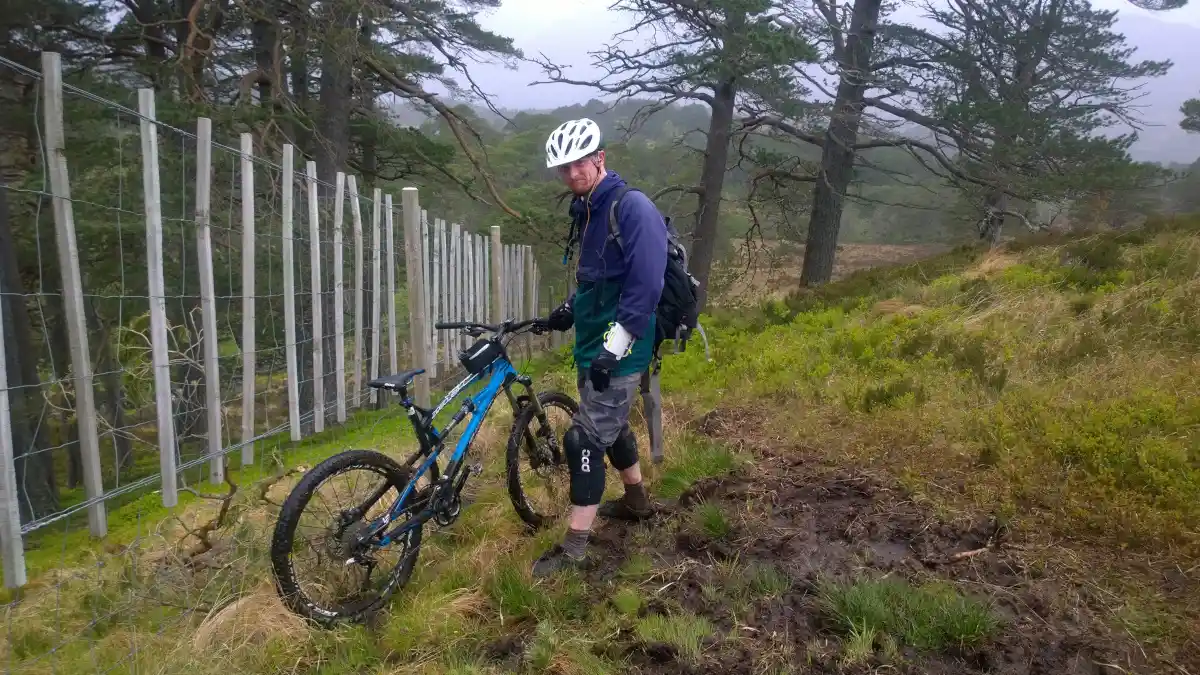 Mountain biking the Cougie Loop