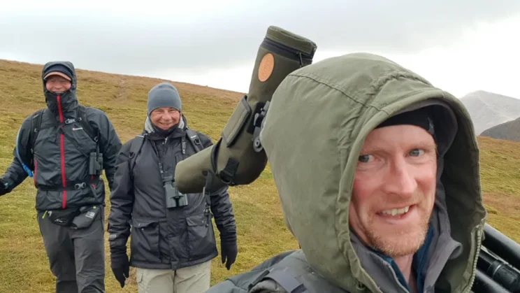birding on cairngorm mountain