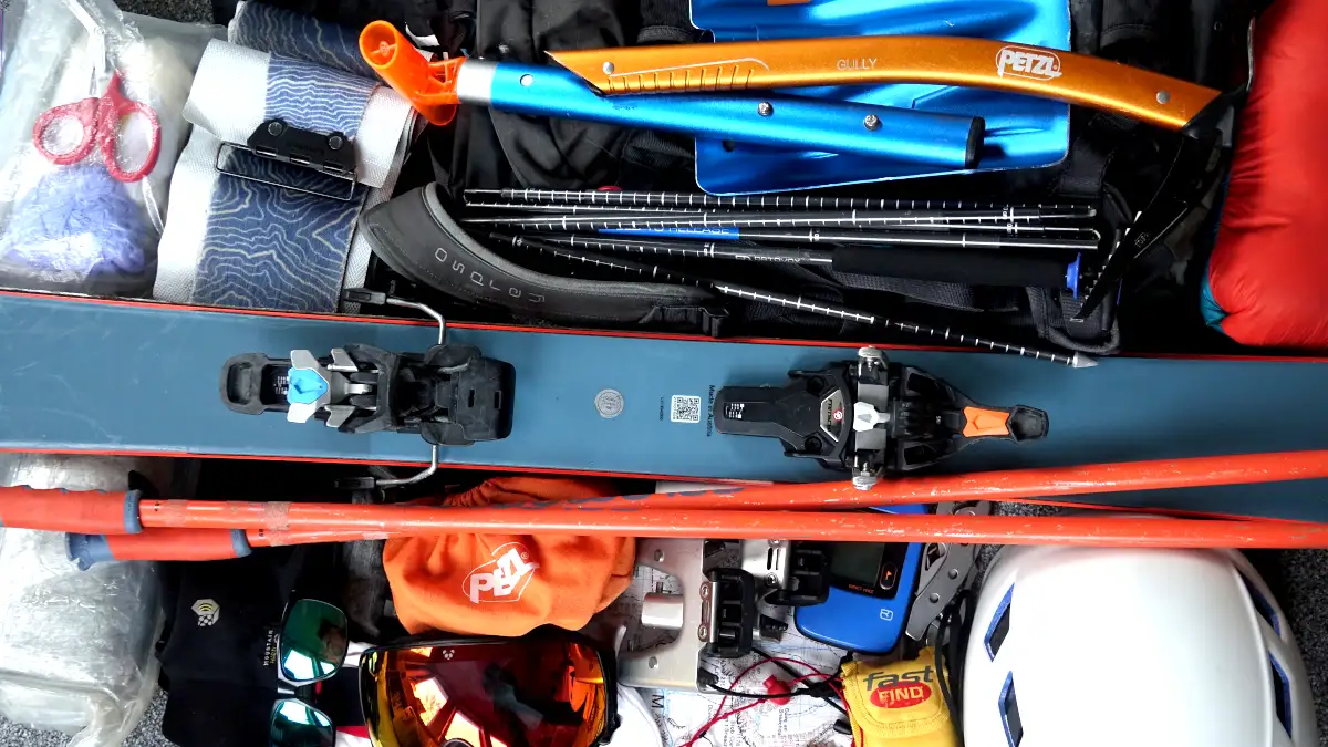 Ski touring kit list